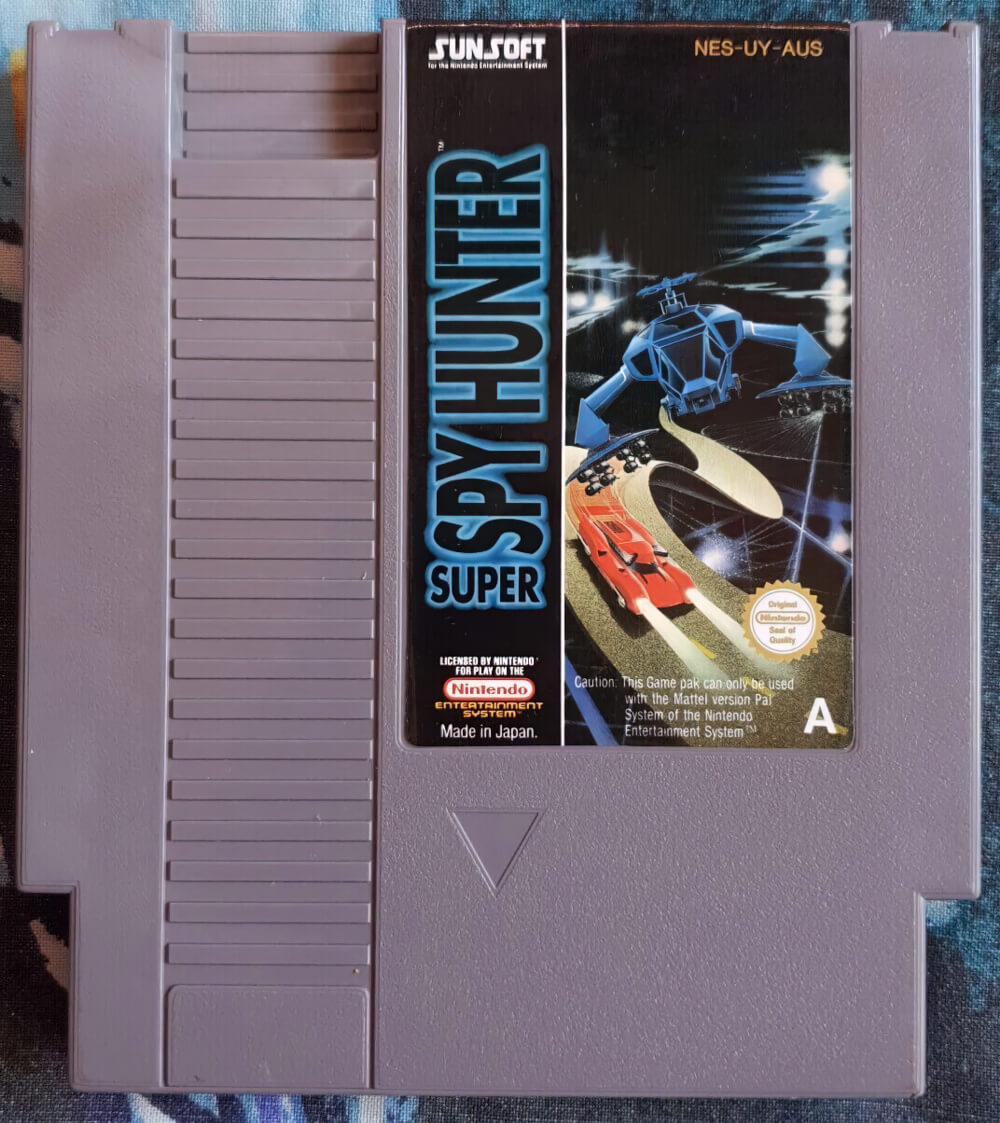Лицензионный картридж Super Spy Hunter для NES\Famicom